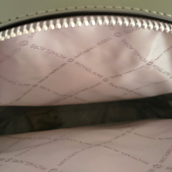 Michael Kors Jaycee Medium Zip Pocket Backpack MK Olive Multi Ombre - Picture 8 of 8